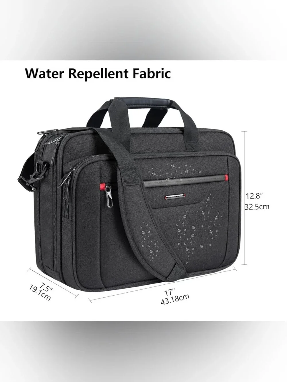 Vankean Expandable Premium Laptop Case, No Shoulder Strap